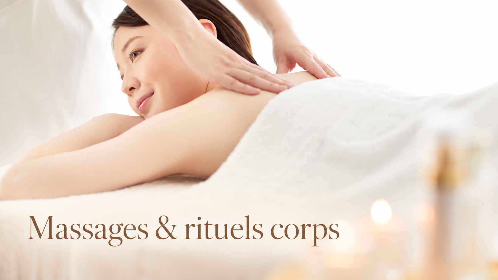 Massages et rituels corps — massage du dos
